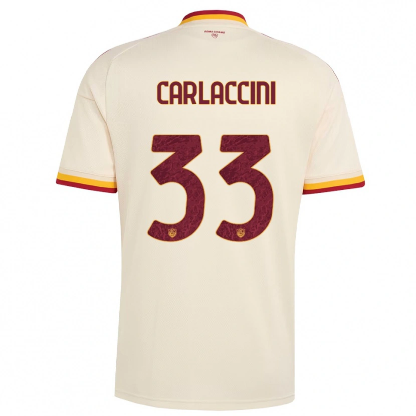 Danxen Herren Samuele Carlaccini #33 Champagner Rot Gelb Auswärtstrikot Trikot 2026/27 T-Shirt Österreich