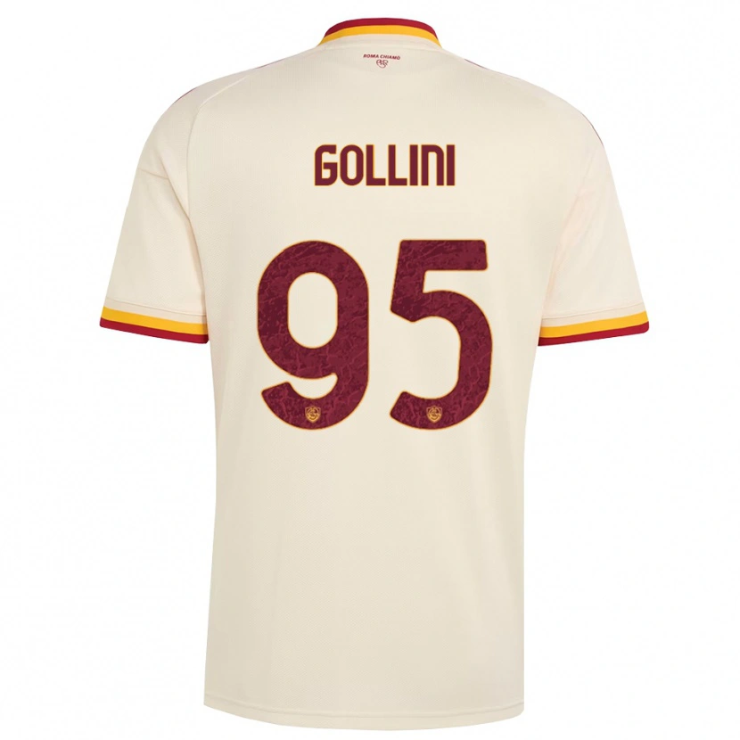 Danxen Herren Pierluigi Gollini #95 Champagner Rot Gelb Auswärtstrikot Trikot 2026/27 T-Shirt Österreich