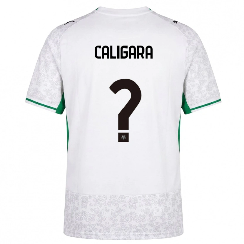 Danxen Herren Fabrizio Caligara #0 Weiß Schwarz Grün Auswärtstrikot Trikot 2026/27 T-Shirt Österreich