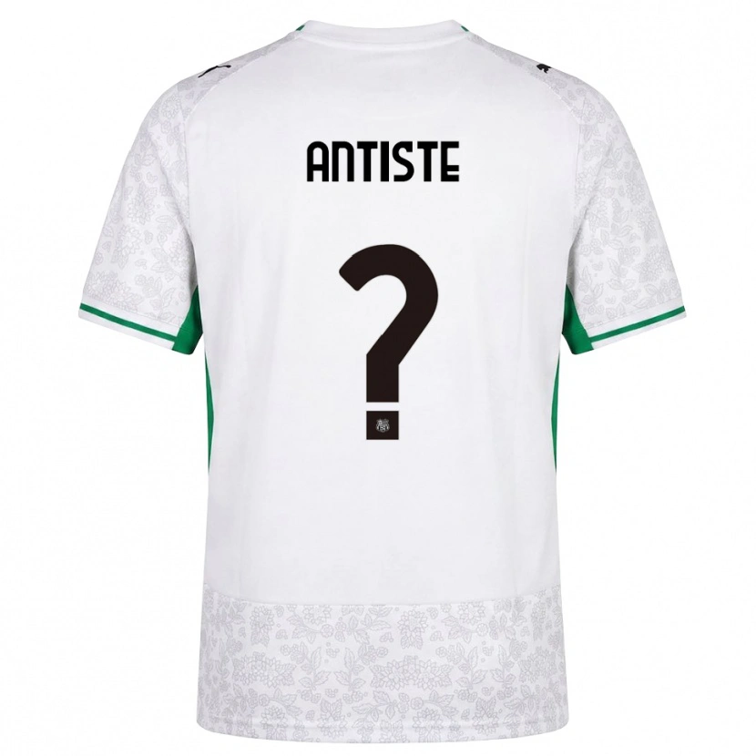 Danxen Herren Janis Antiste #0 Weiß Schwarz Grün Auswärtstrikot Trikot 2026/27 T-Shirt Österreich