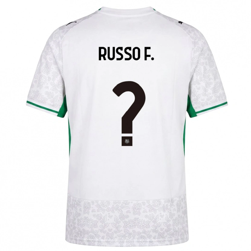 Danxen Herren Flavio Russo #0 Weiß Schwarz Grün Auswärtstrikot Trikot 2026/27 T-Shirt Österreich