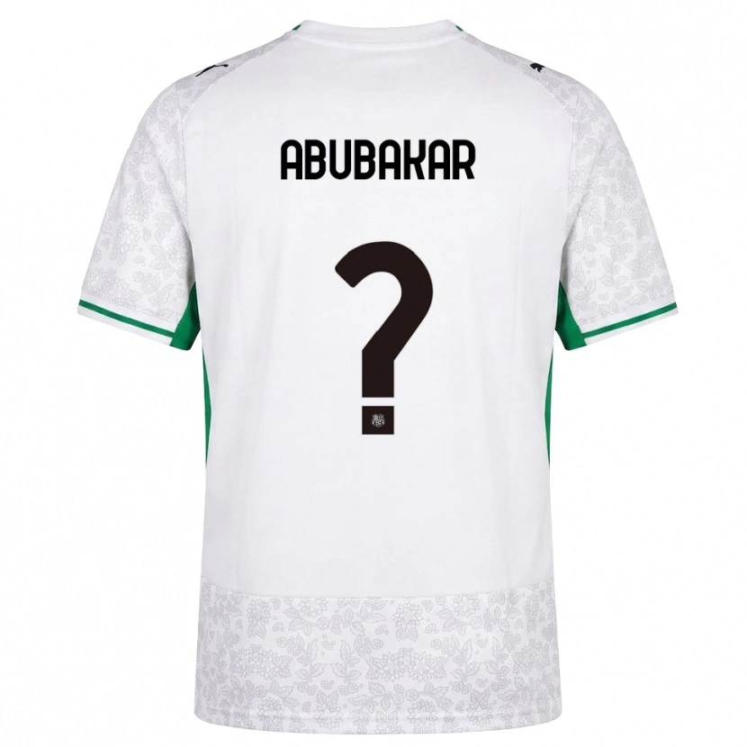 Danxen Herren Salim Abubakar #0 Weiß Schwarz Grün Auswärtstrikot Trikot 2026/27 T-Shirt Österreich