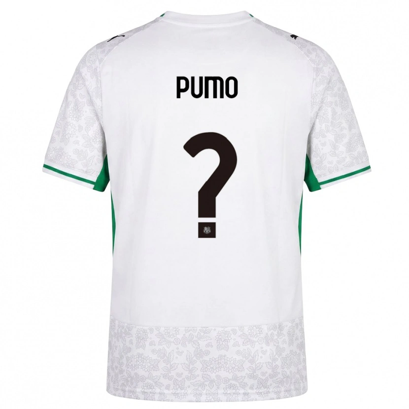 Danxen Herren Samuele Pumo #0 Weiß Schwarz Grün Auswärtstrikot Trikot 2026/27 T-Shirt Österreich