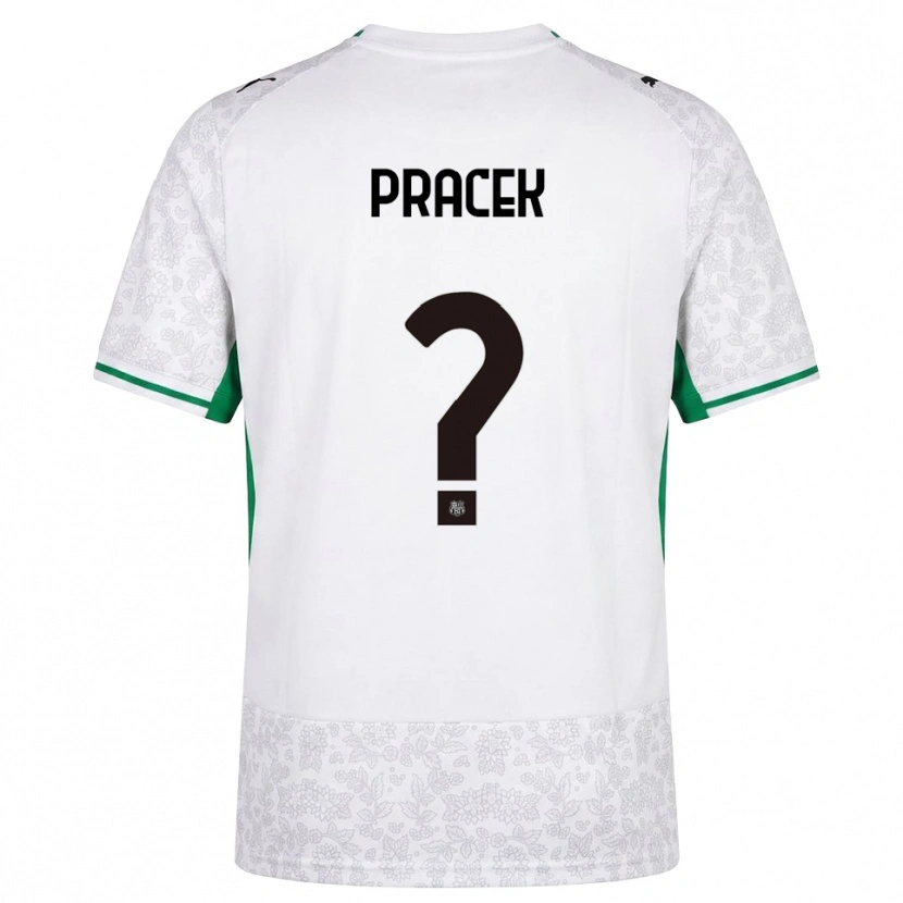 Danxen Herren Lorenzo Pracek #0 Weiß Schwarz Grün Auswärtstrikot Trikot 2026/27 T-Shirt Österreich