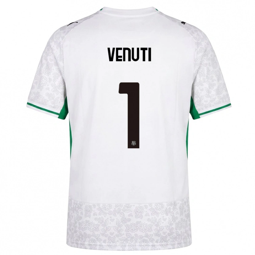 Danxen Herren Gioele Venuti #1 Weiß Schwarz Grün Auswärtstrikot Trikot 2026/27 T-Shirt Österreich