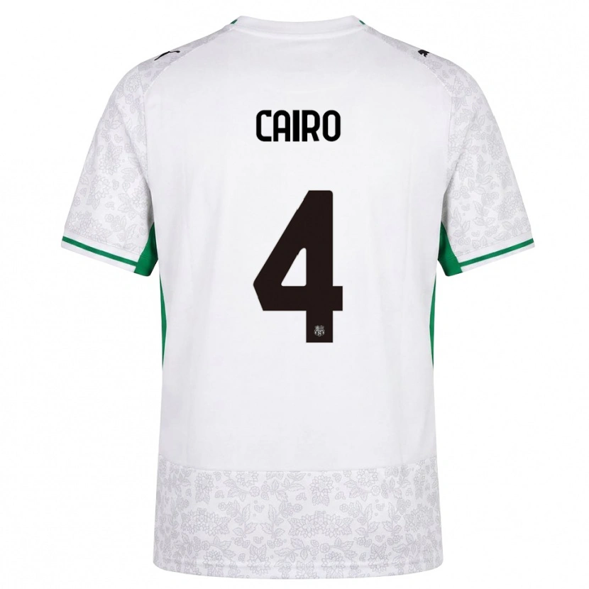Danxen Herren Nicolas Cairo #4 Weiß Schwarz Grün Auswärtstrikot Trikot 2026/27 T-Shirt Österreich