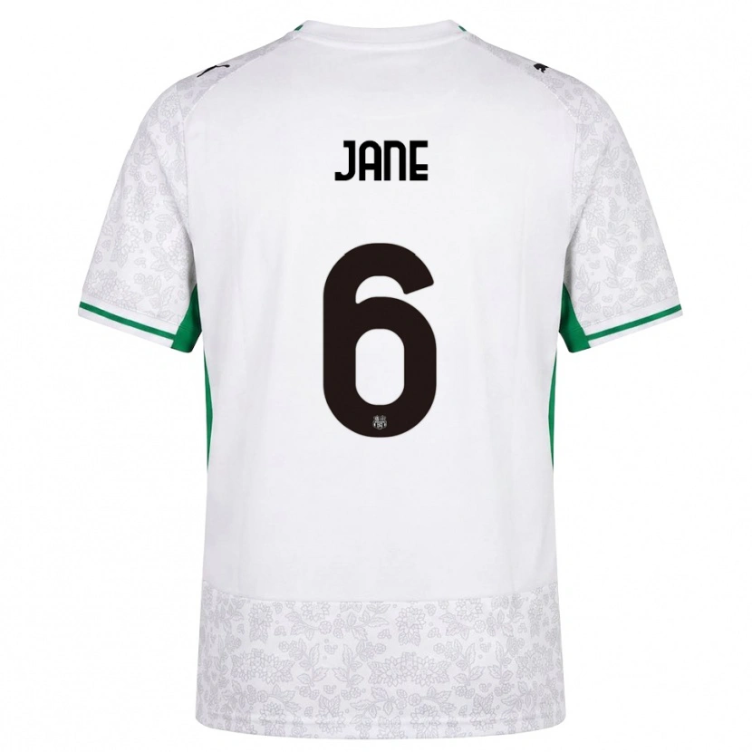 Danxen Herren Refiloe Jane #6 Weiß Schwarz Grün Auswärtstrikot Trikot 2026/27 T-Shirt Österreich