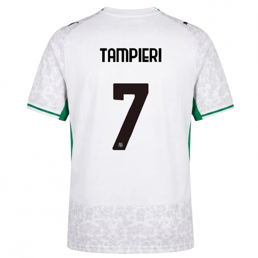 Danxen Herren Diego Tampieri #7 Weiß Schwarz Grün Auswärtstrikot Trikot 2026/27 T-Shirt Österreich