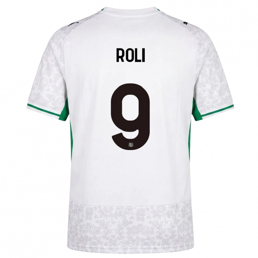 Danxen Herren Riccardo Roli #9 Weiß Schwarz Grün Auswärtstrikot Trikot 2026/27 T-Shirt Österreich