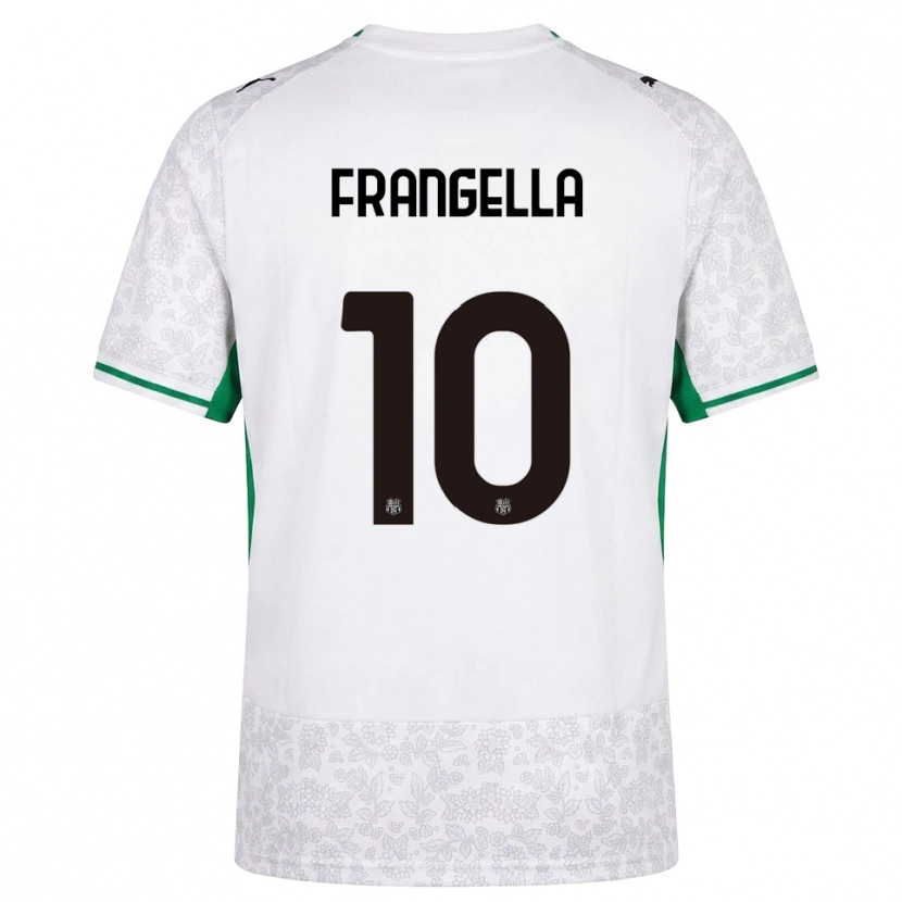 Danxen Herren Christian Frangella #10 Weiß Schwarz Grün Auswärtstrikot Trikot 2026/27 T-Shirt Österreich