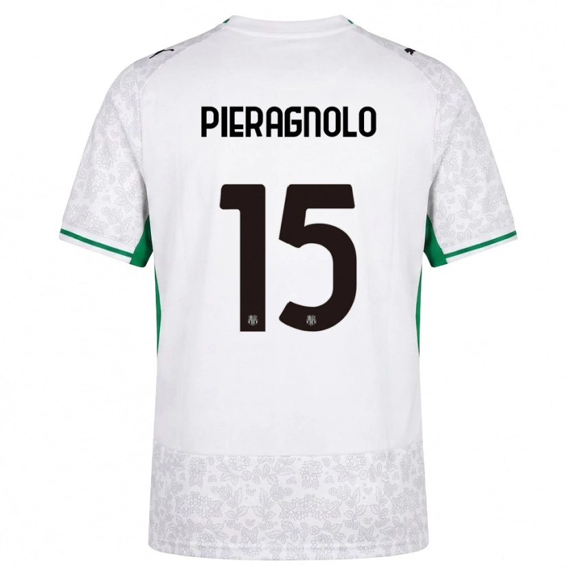 Danxen Herren Edoardo Pieragnolo #15 Weiß Schwarz Grün Auswärtstrikot Trikot 2026/27 T-Shirt Österreich