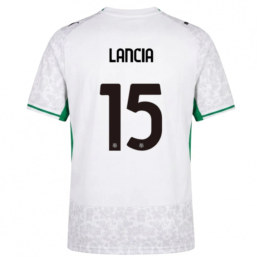 Danxen Herren Filippo Lancia #15 Weiß Schwarz Grün Auswärtstrikot Trikot 2026/27 T-Shirt Österreich