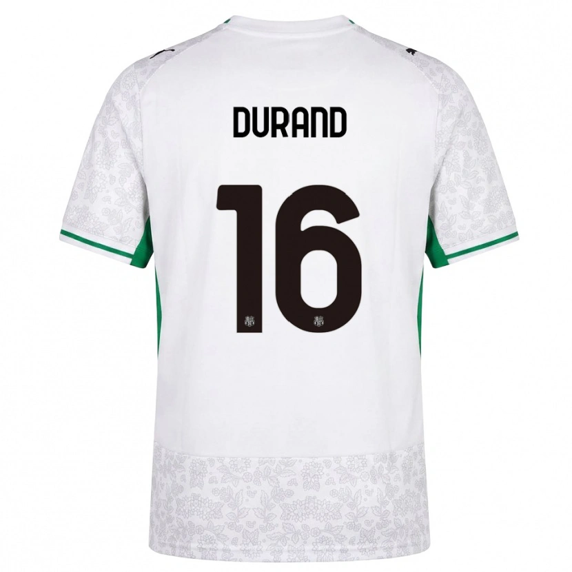 Danxen Herren Solène Durand #16 Weiß Schwarz Grün Auswärtstrikot Trikot 2026/27 T-Shirt Österreich