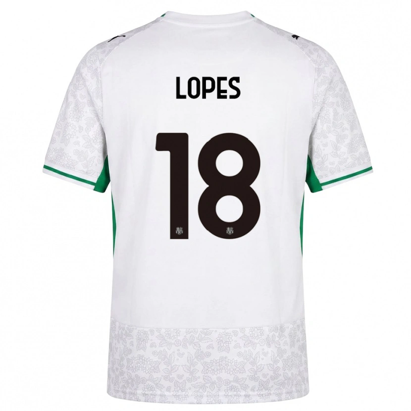 Danxen Herren Emerick Lopes #18 Weiß Schwarz Grün Auswärtstrikot Trikot 2026/27 T-Shirt Österreich