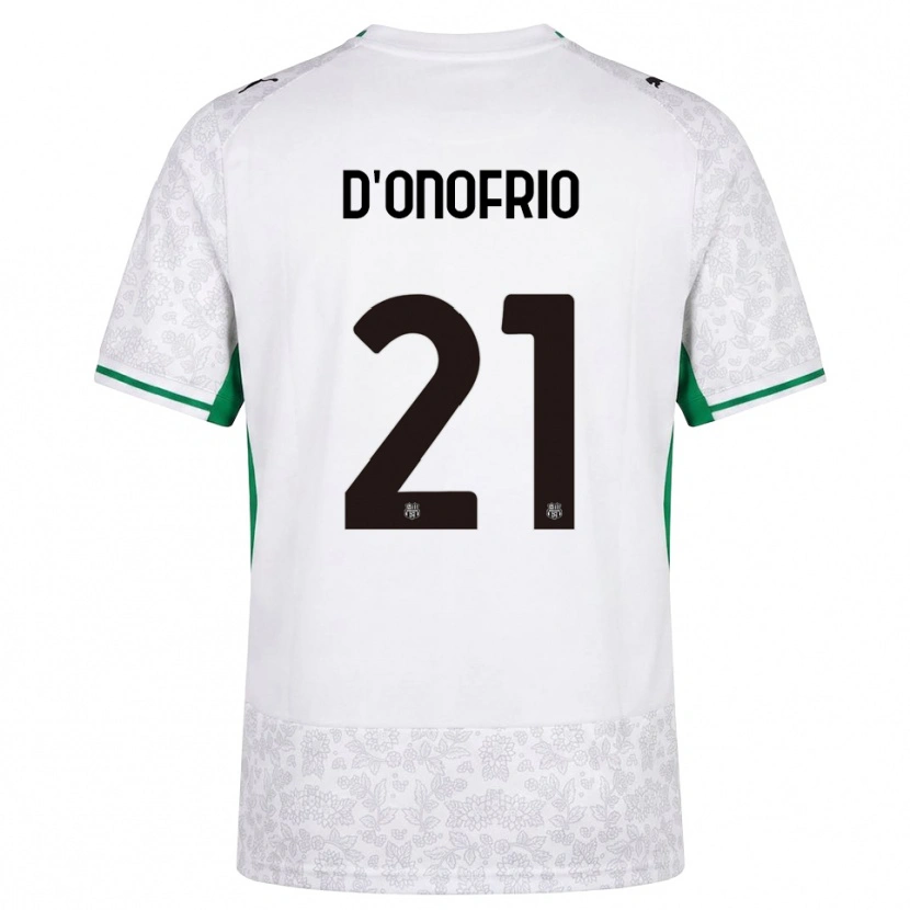 Danxen Herren Karol D'onofrio #21 Weiß Schwarz Grün Auswärtstrikot Trikot 2026/27 T-Shirt Österreich