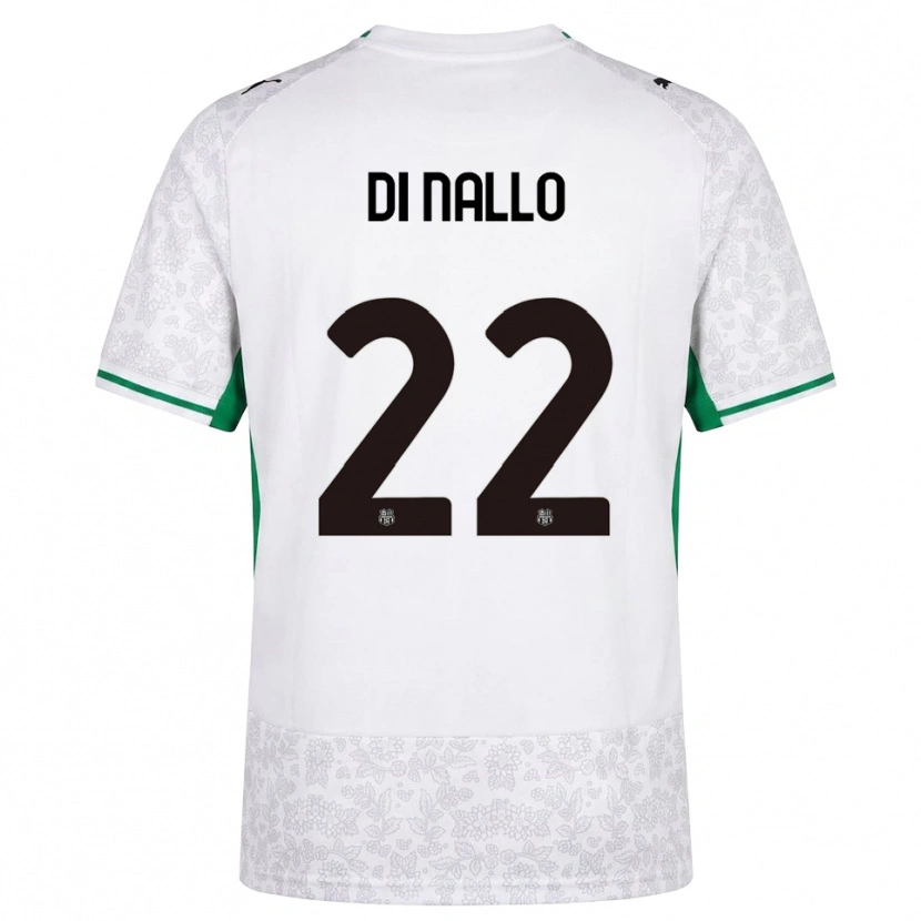 Danxen Herren Erica Di Nallo #22 Weiß Schwarz Grün Auswärtstrikot Trikot 2026/27 T-Shirt Österreich