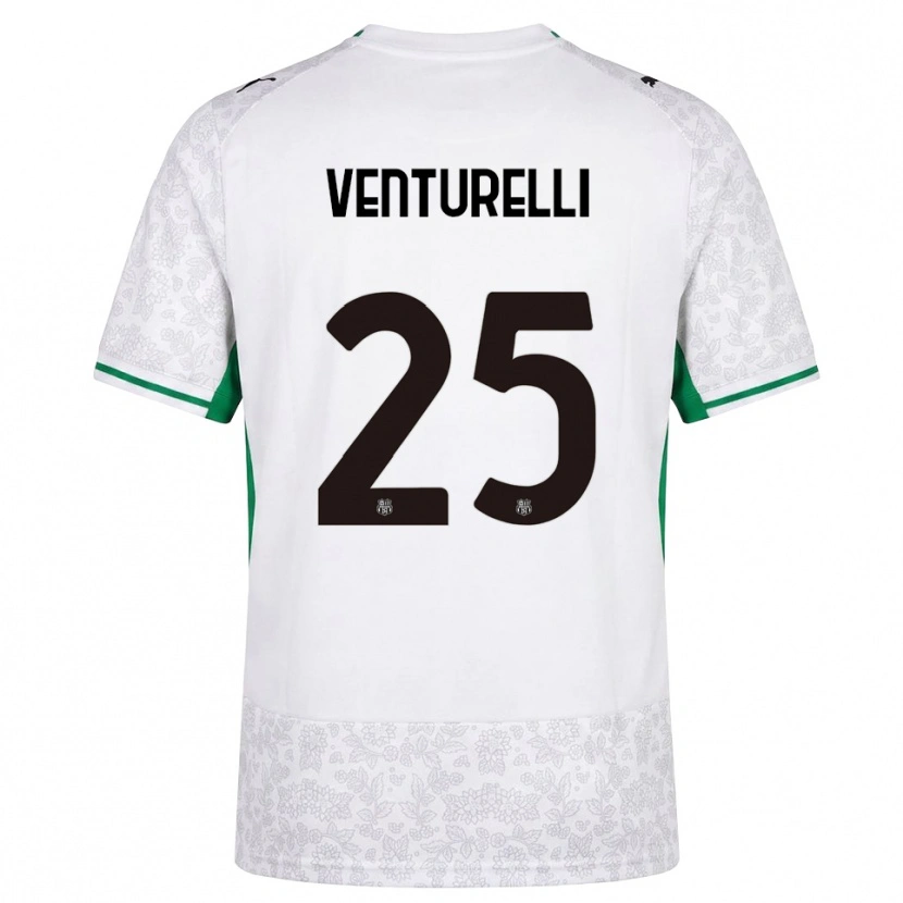 Danxen Herren Caterina Venturelli #25 Weiß Schwarz Grün Auswärtstrikot Trikot 2026/27 T-Shirt Österreich