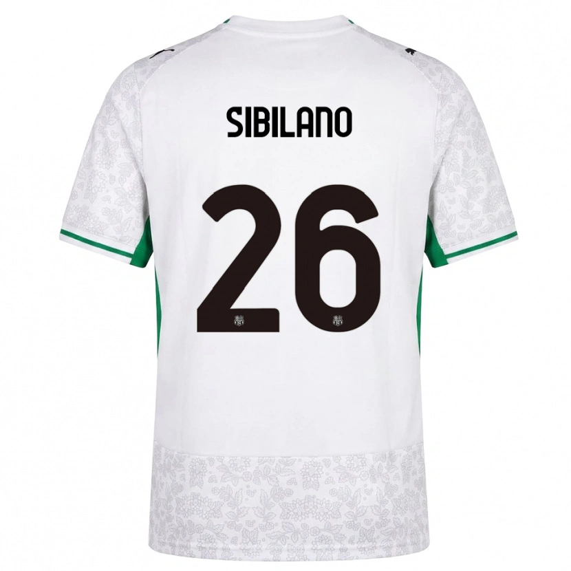 Danxen Herren Alessio Sibilano #26 Weiß Schwarz Grün Auswärtstrikot Trikot 2026/27 T-Shirt Österreich
