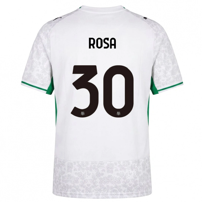 Danxen Herren Enrico Rosa #30 Weiß Schwarz Grün Auswärtstrikot Trikot 2026/27 T-Shirt Österreich