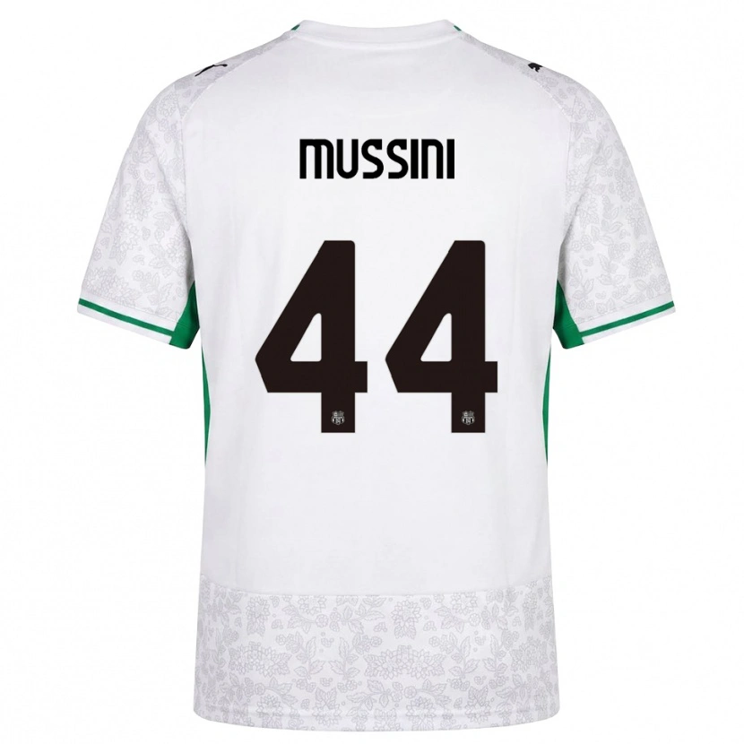 Danxen Herren Andrea Mussini #44 Weiß Schwarz Grün Auswärtstrikot Trikot 2026/27 T-Shirt Österreich