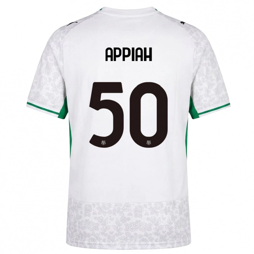 Danxen Herren Lorenzo Appiah #50 Weiß Schwarz Grün Auswärtstrikot Trikot 2026/27 T-Shirt Österreich
