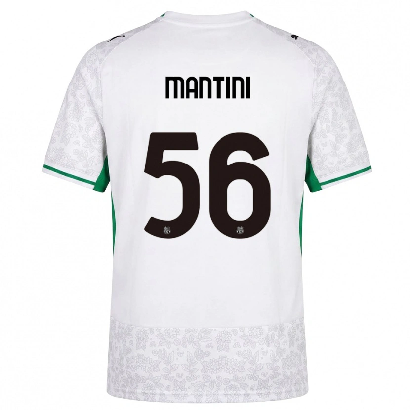 Danxen Herren Raffaele Mantini #56 Weiß Schwarz Grün Auswärtstrikot Trikot 2026/27 T-Shirt Österreich