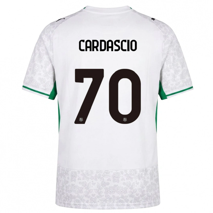 Danxen Herren Alessandro Cardascio #70 Weiß Schwarz Grün Auswärtstrikot Trikot 2026/27 T-Shirt Österreich