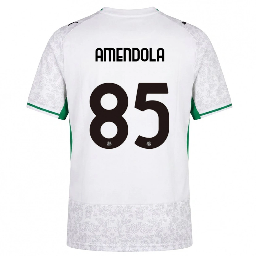 Danxen Herren Catello Amendola #85 Weiß Schwarz Grün Auswärtstrikot Trikot 2026/27 T-Shirt Österreich
