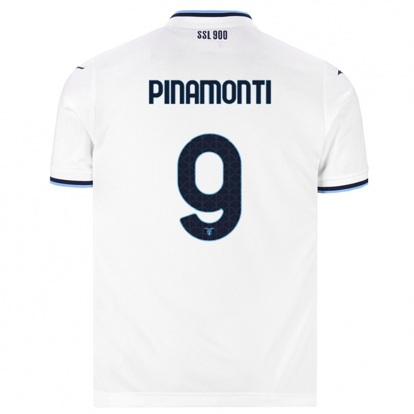 Danxen Herren Andrea Pinamonti #9 Weiß Dunkelblau Auswärtstrikot Trikot 2026/27 T-Shirt Österreich