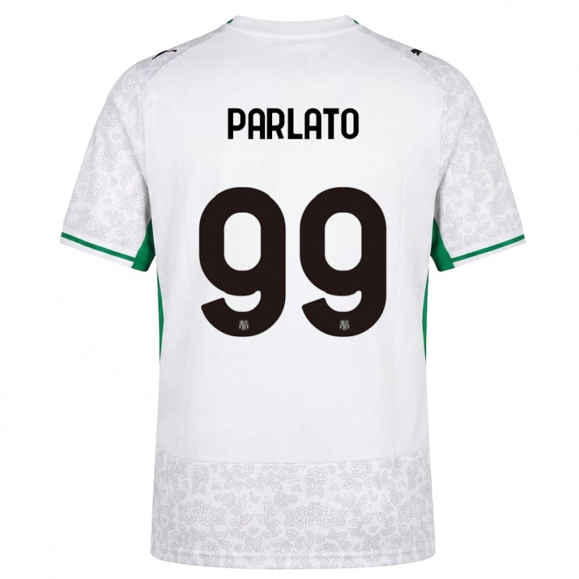 Danxen Herren Claudio Parlato #99 Weiß Schwarz Grün Auswärtstrikot Trikot 2026/27 T-Shirt Österreich