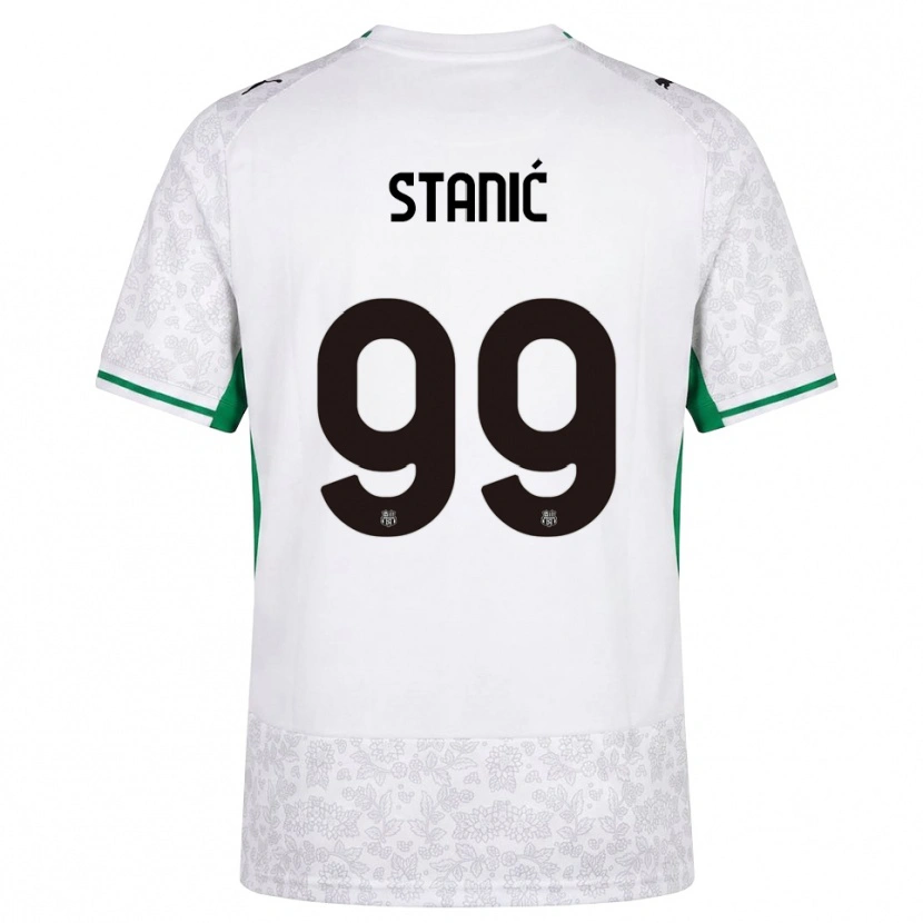 Danxen Herren Paulina Stanić #99 Weiß Schwarz Grün Auswärtstrikot Trikot 2026/27 T-Shirt Österreich
