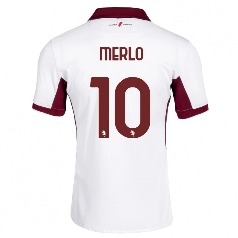 Danxen Herren Mattia Merlo #10 Burgund Weiß Rot Auswärtstrikot Trikot 2026/27 T-Shirt Österreich