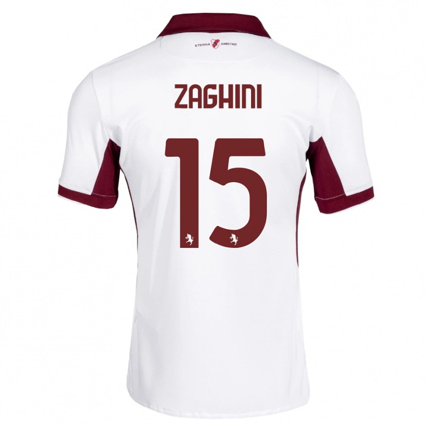 Danxen Herren Mattia Zaghini #15 Burgund Weiß Rot Auswärtstrikot Trikot 2026/27 T-Shirt Österreich