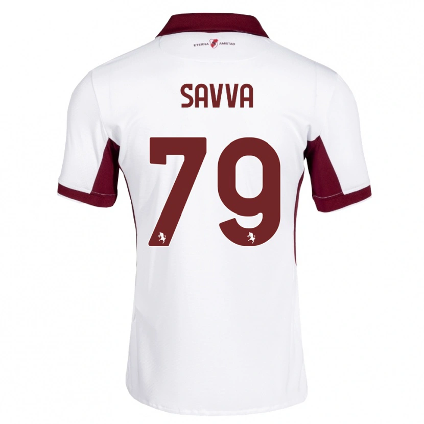Danxen Herren Zanos Savva #79 Burgund Weiß Rot Auswärtstrikot Trikot 2026/27 T-Shirt Österreich