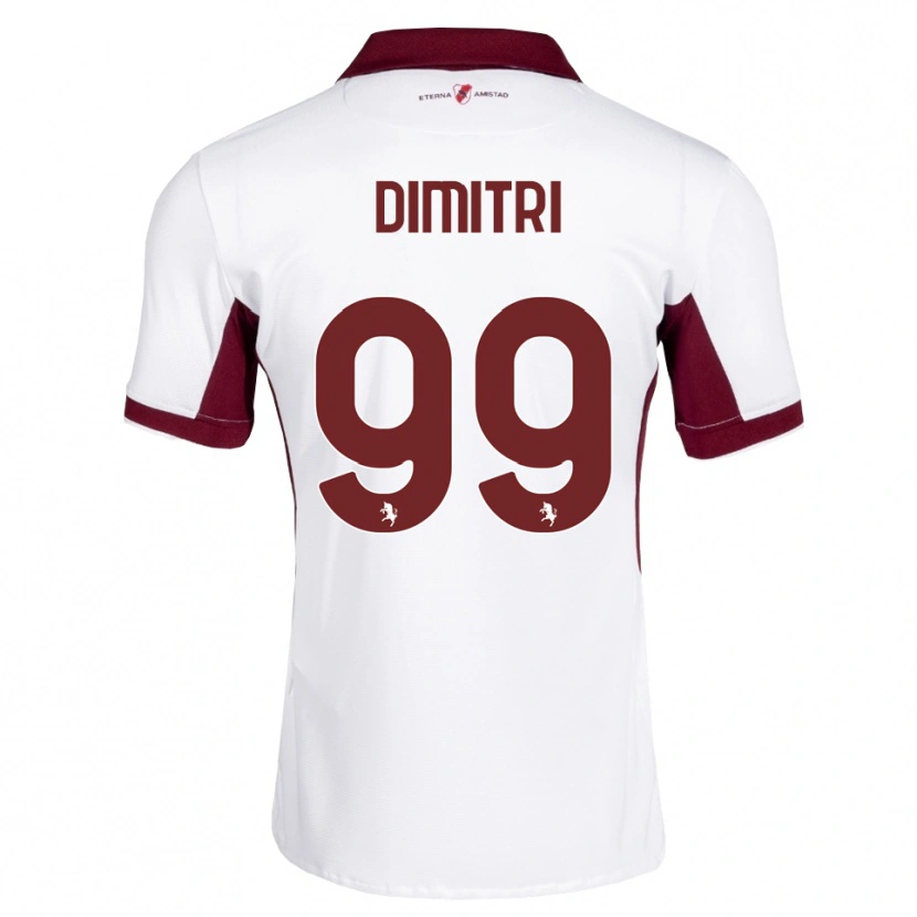 Danxen Herren Matteo Dimitri #99 Burgund Weiß Rot Auswärtstrikot Trikot 2026/27 T-Shirt Österreich
