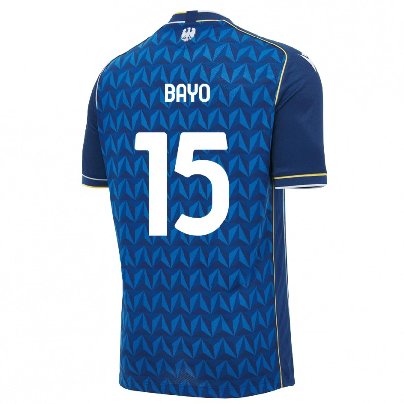 Danxen Herren Vakoun Bayo #15 Königsblau Weiß Blau Auswärtstrikot Trikot 2026/27 T-Shirt Österreich