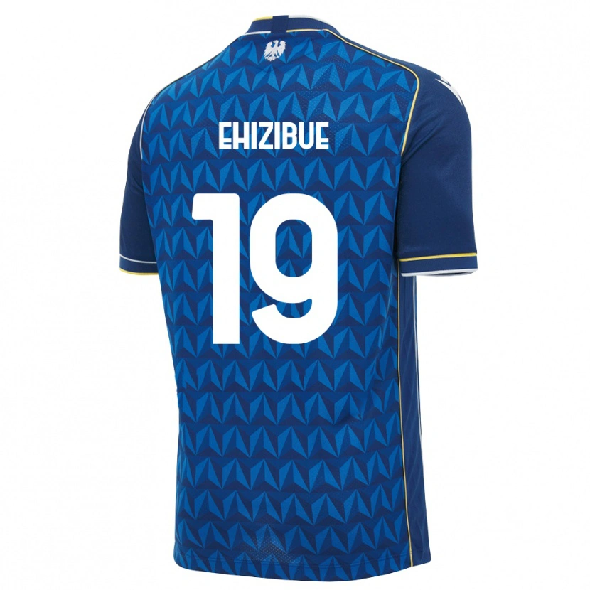 Danxen Herren Kingsley Ehizibue #19 Königsblau Weiß Blau Auswärtstrikot Trikot 2026/27 T-Shirt Österreich