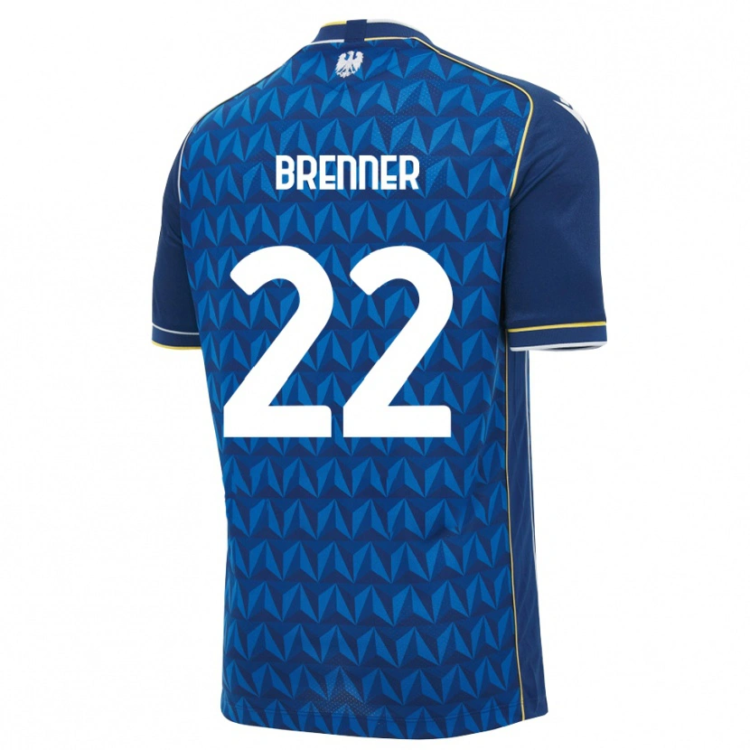 Danxen Herren Brenner #22 Königsblau Weiß Blau Auswärtstrikot Trikot 2026/27 T-Shirt Österreich