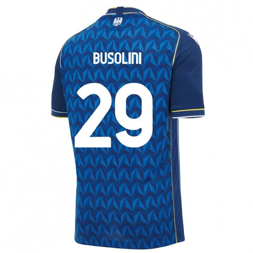 Danxen Herren Alessandro Busolini #29 Königsblau Weiß Blau Auswärtstrikot Trikot 2026/27 T-Shirt Österreich