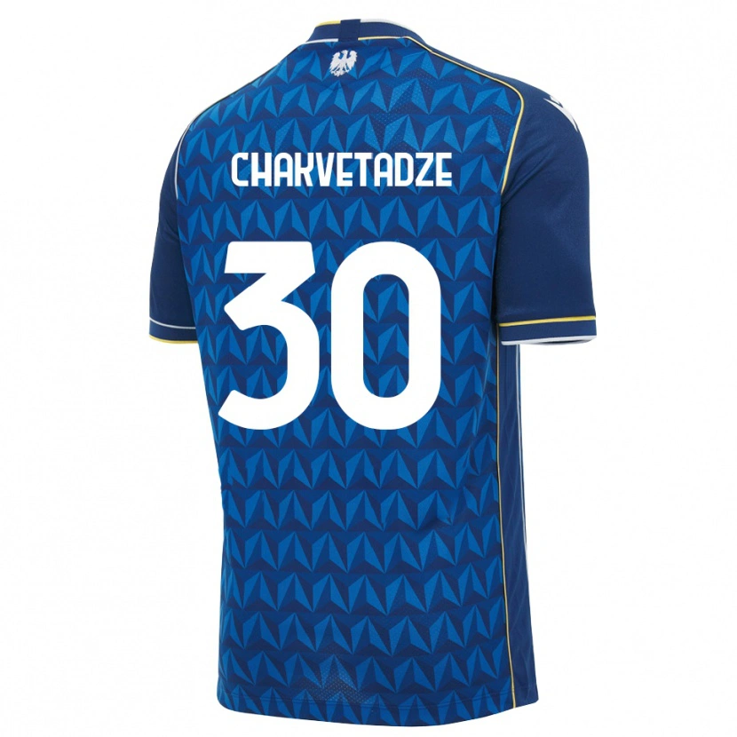 Danxen Herren Giorgi Chakvetadze #30 Königsblau Weiß Blau Auswärtstrikot Trikot 2026/27 T-Shirt Österreich