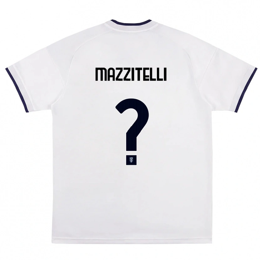Danxen Herren Luca Mazzitelli #0 Weiß Rot Königsblau Auswärtstrikot Trikot 2026/27 T-Shirt Österreich