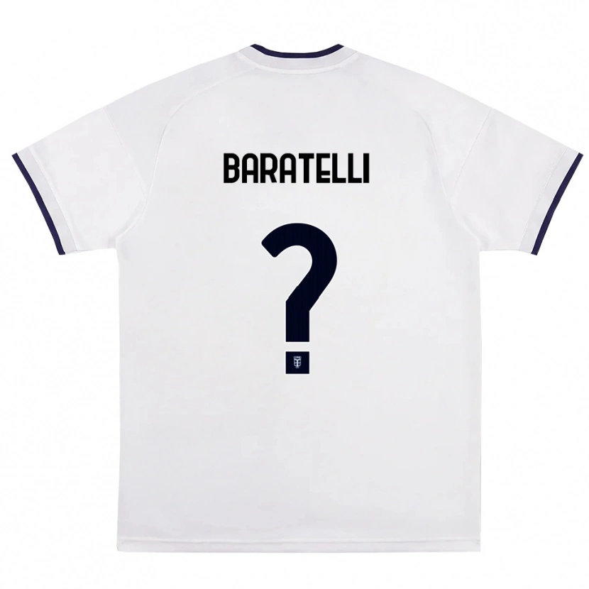 Danxen Herren Mattia Baratelli #0 Weiß Rot Königsblau Auswärtstrikot Trikot 2026/27 T-Shirt Österreich