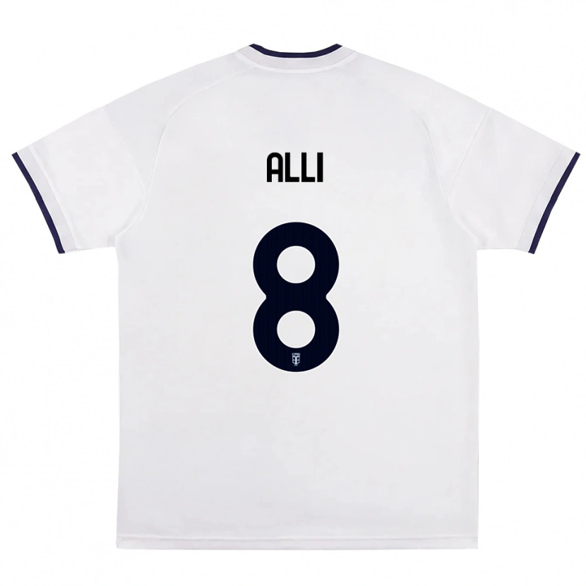 Danxen Herren Dele Alli #8 Weiß Rot Königsblau Auswärtstrikot Trikot 2026/27 T-Shirt Österreich