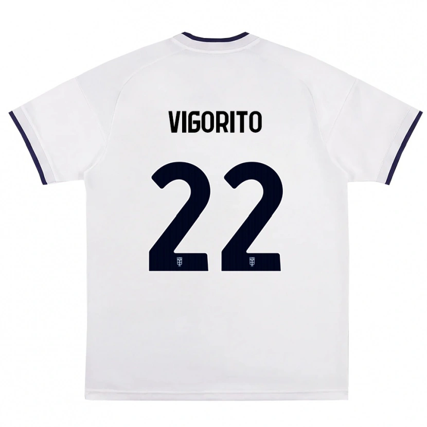 Danxen Herren Mauro Vigorito #22 Weiß Rot Königsblau Auswärtstrikot Trikot 2026/27 T-Shirt Österreich
