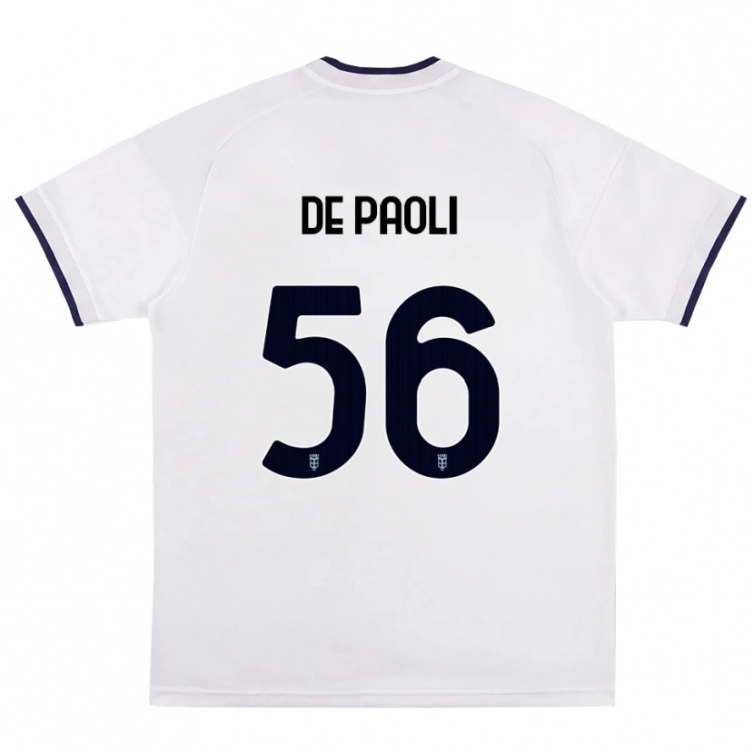 Danxen Herren Cristiano De Paoli #56 Weiß Rot Königsblau Auswärtstrikot Trikot 2026/27 T-Shirt Österreich