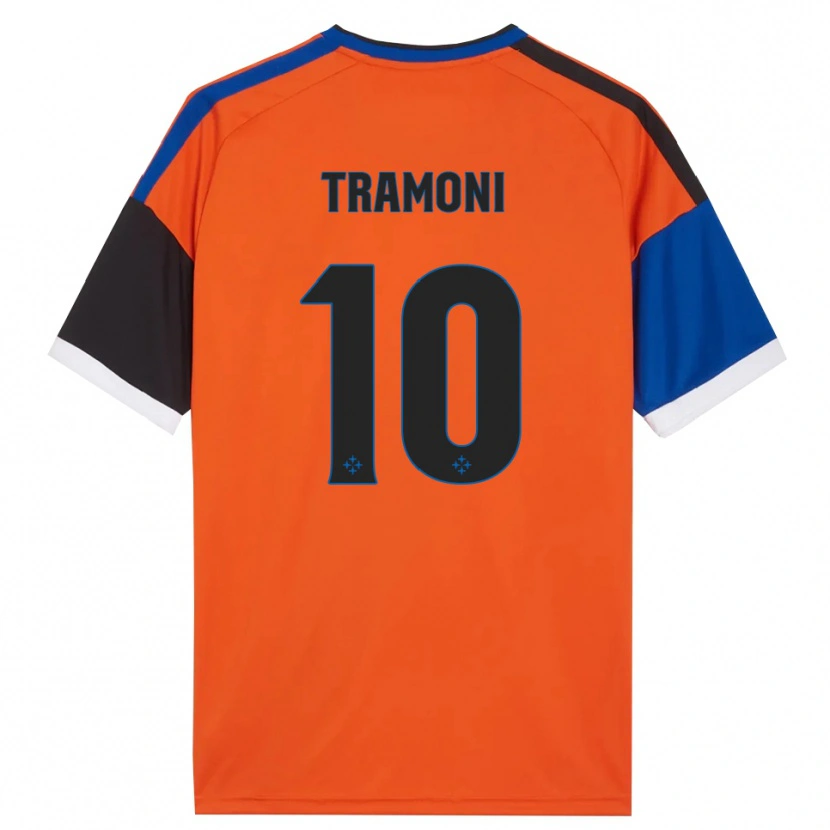 Danxen Herren Matteo Tramoni #10 Orange Blau Schwarz Weiß Auswärtstrikot Trikot 2026/27 T-Shirt Österreich
