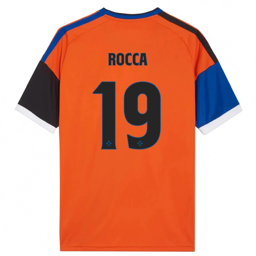 Danxen Herren Lorenzo Rocca #19 Orange Blau Schwarz Weiß Auswärtstrikot Trikot 2026/27 T-Shirt Österreich