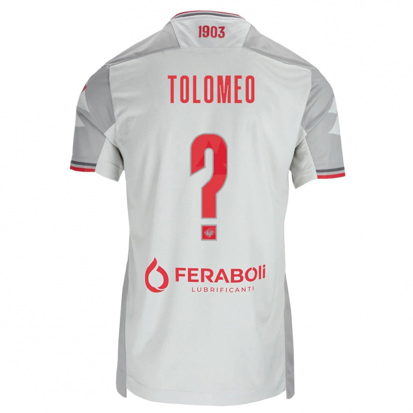 Danxen Herren Gabriel Tolomeo #0 Grau Weiß Rot Auswärtstrikot Trikot 2026/27 T-Shirt Österreich