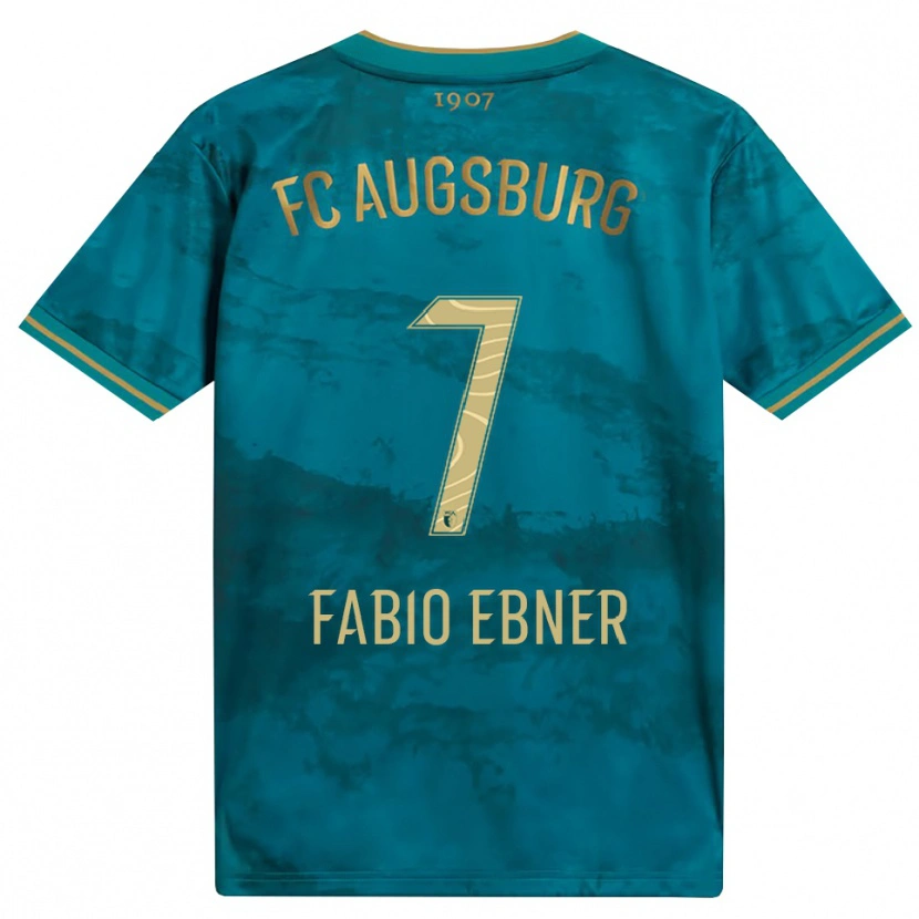 Danxen Herren Fabio Ebner #7 Grün Braun Auswärtstrikot Trikot 2026/27 T-Shirt Österreich