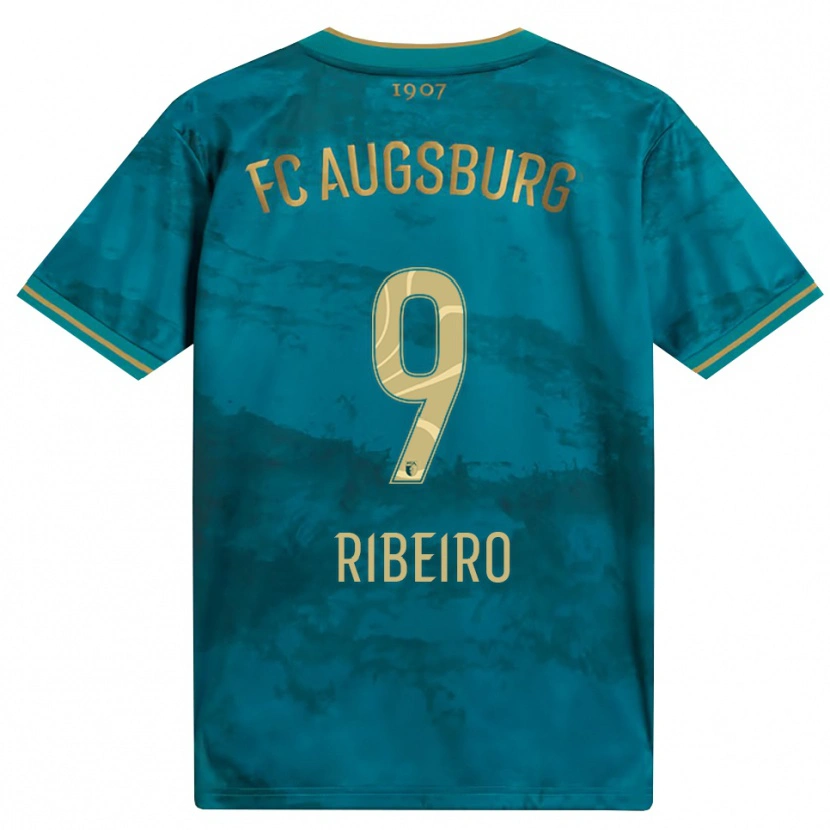 Danxen Herren Rodrigo Ribeiro #9 Grün Braun Auswärtstrikot Trikot 2026/27 T-Shirt Österreich